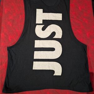 Nike Black Top with White Accents